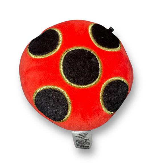 Miraculous Plush Ladybug Miraball Stuffed Animal Stress Ball Foam Dog Toy 6" - Picture 8 of 9